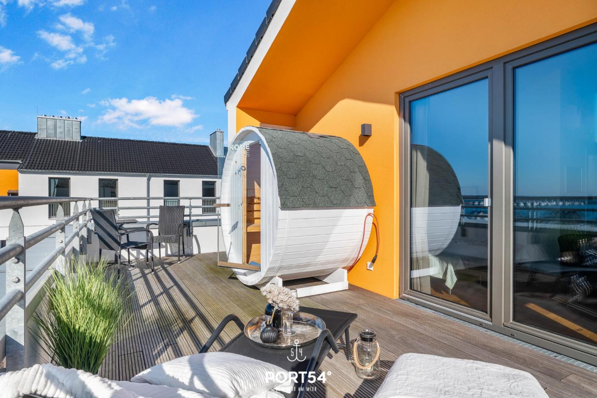Apartament Penthouse Sonnendeck 22 Olpenitz Zewnętrze zdjęcie